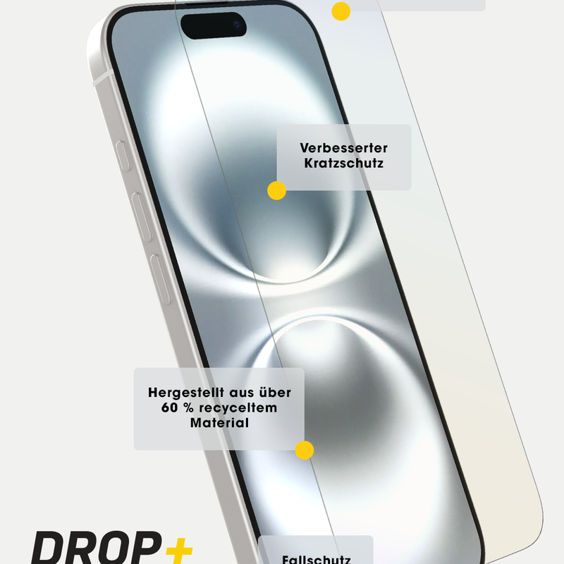 product image 3 - iPhone 16 Displayschutz Premium Pro Glass Blue Light Guard