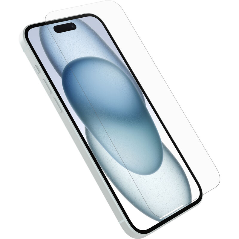 product image 1 - iPhone 15 Plus Skärmskydd Premium Glass Antimikrobiellt