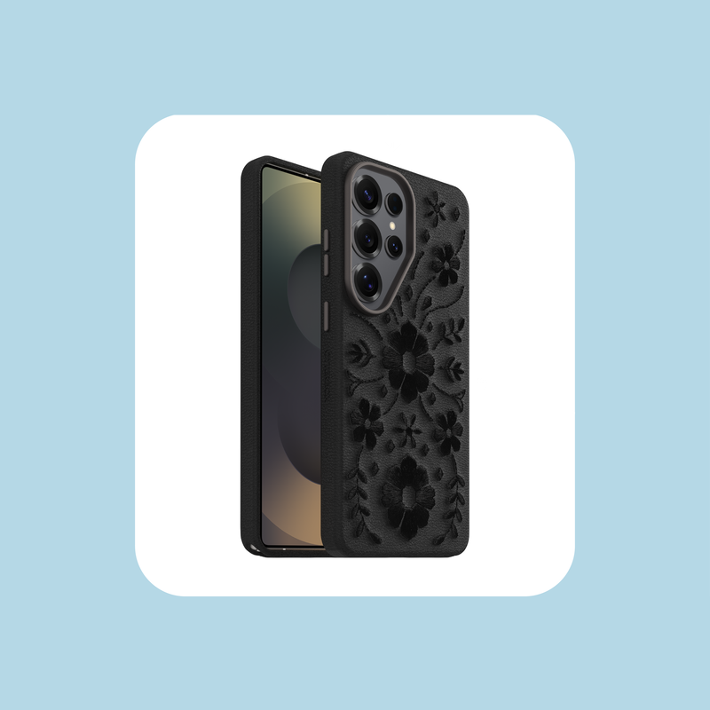 product image 5 - Galaxy S26+ H&uuml;lle Symmetry Series Cactus Leather Embroidery