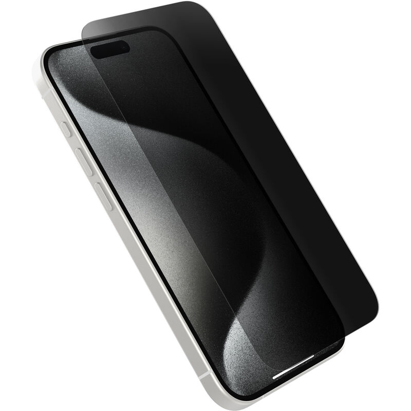 product image 1 - Protecteur d'écran iPhone 15 Pro Premium Pro Glass Privacy Guard