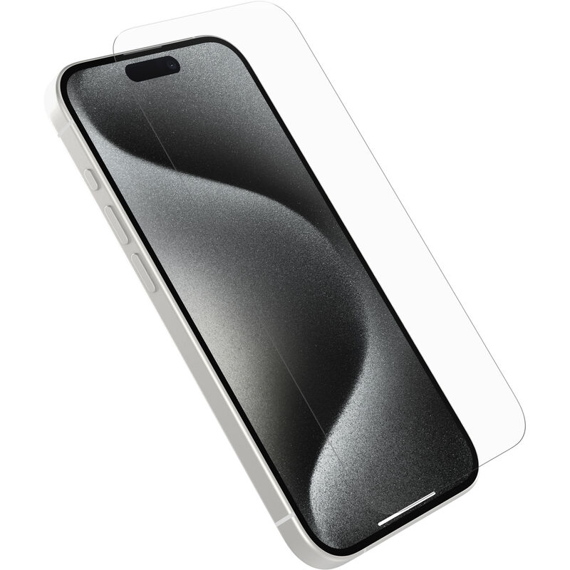 product image 1 - iPhone 15 Pro Screenprotector Premium Glass Antimicrobiële