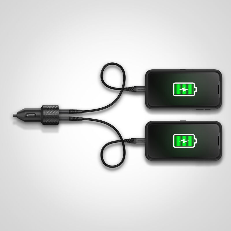 product image 4 - Chargeur de voiture Double Port USB-A Premium Chargeur