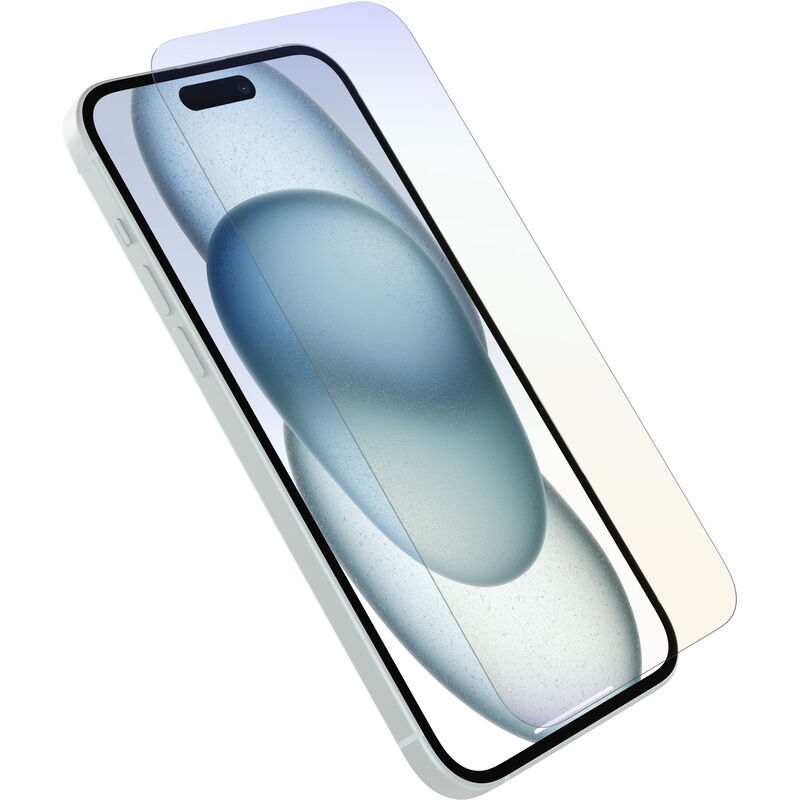 product image 1 - iPhone 15 Plus Screenprotector Premium Pro Glass Blue Light Guard