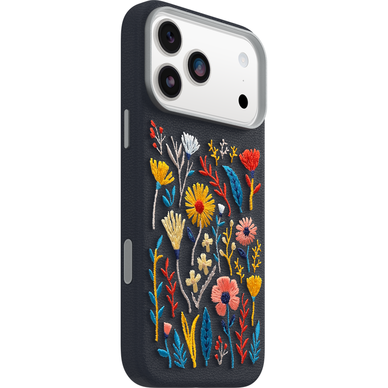 product image 2 - iPhone 17 Pro Max Case Symmetry Series Cactus Leather Embroidery
