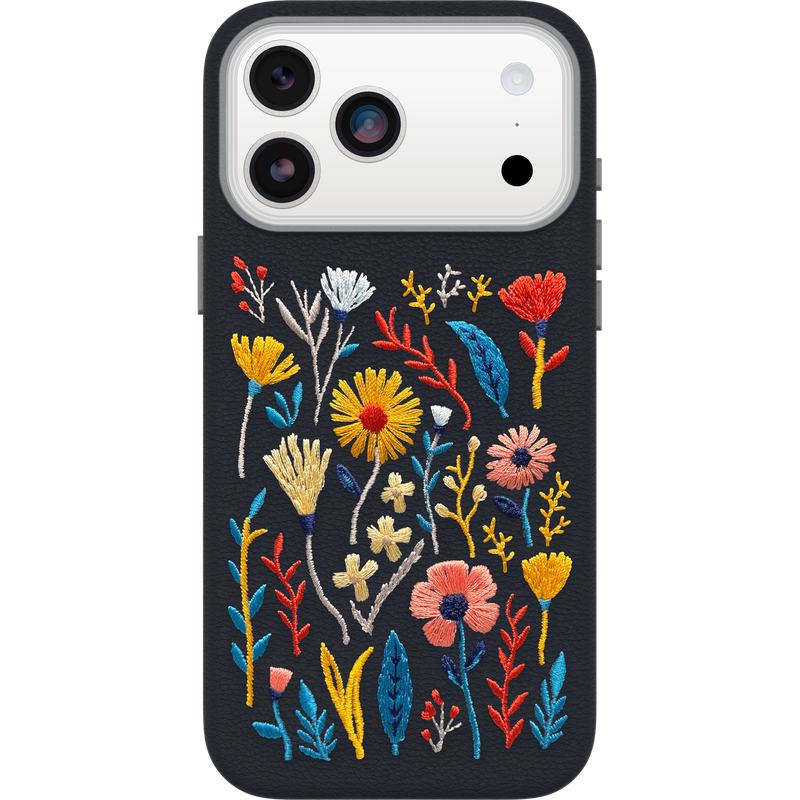 product image 1 - iPhone 17 Pro Max Case Symmetry Series Cactus Leather Embroidery