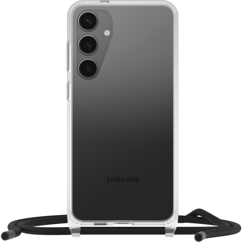 product image 1 - Galaxy S24+ Case with Strap React Series Necklace
