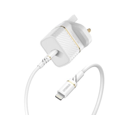Lightning auf USB-C | Premium-Wandladegerät + kabel