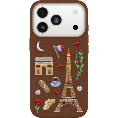 iPhone 17 Pro Case | Symmetry Series Cactus Leather Embroidery