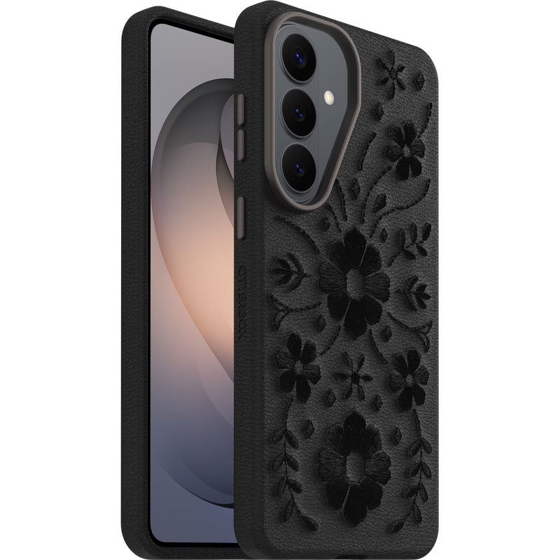 product image 1 - Galaxy S26+ Case Symmetry Series Cactus Leather Embroidery