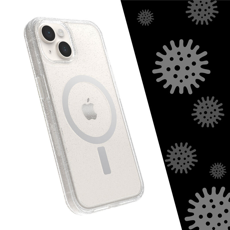 product image 4 - iPhone 14 en iPhone 13 Hoesje Symmetry Series Clear met MagSafe