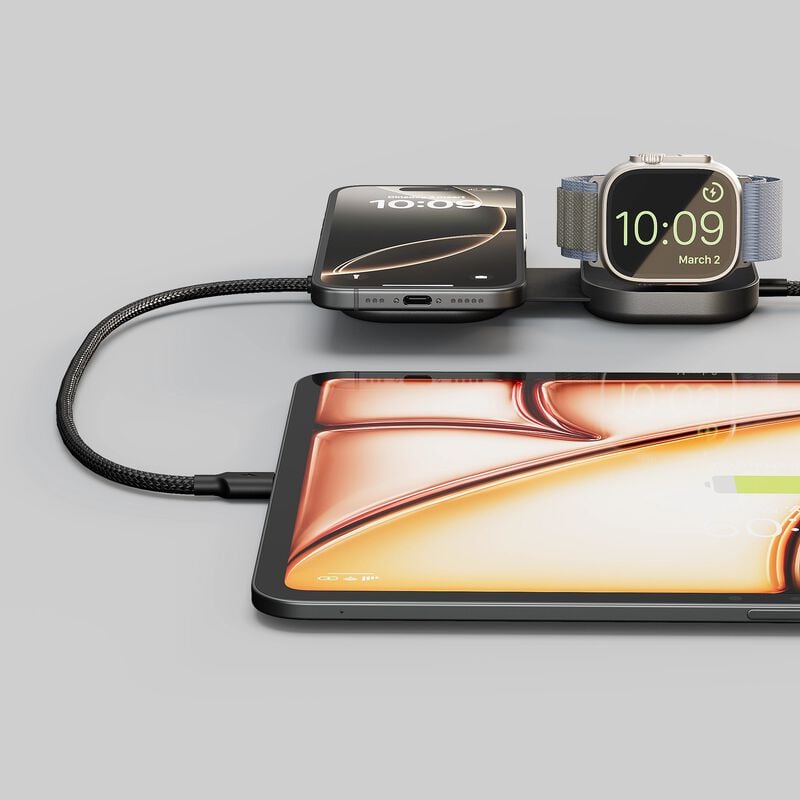 product image 2 - Zens Cable | Qi2 + USB C-C + Apple Watch Zens Charging Cable Pro 3