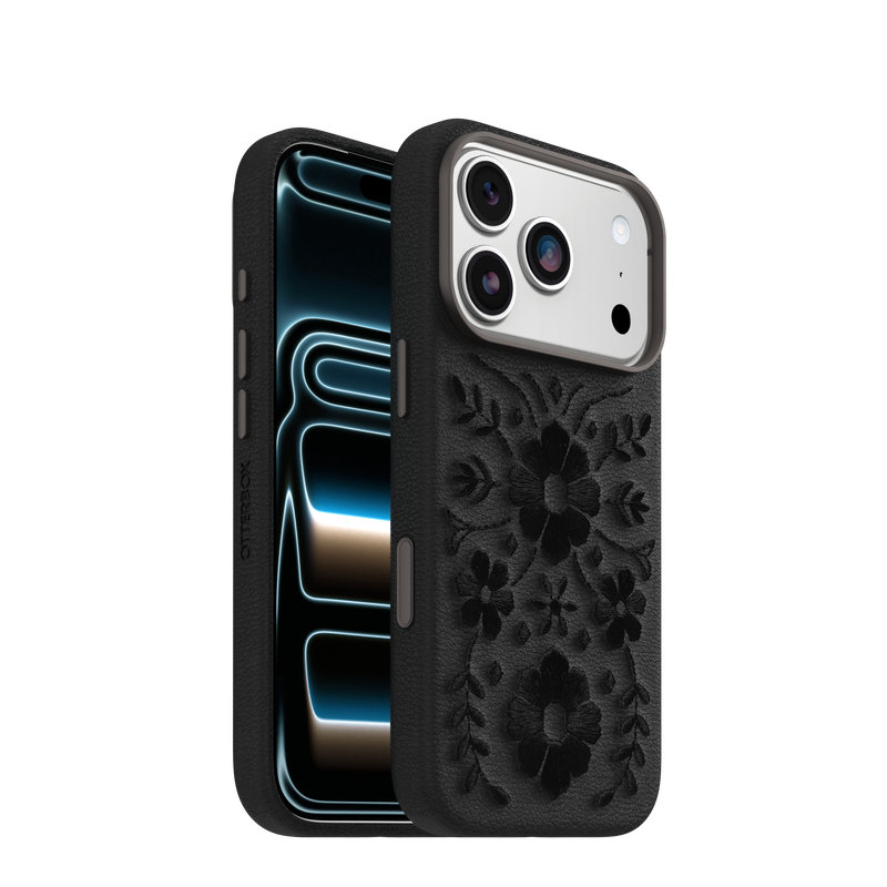 product image 5 - iPhone 17 Pro Custodia Symmetry Series Cactus Leather Embroidery