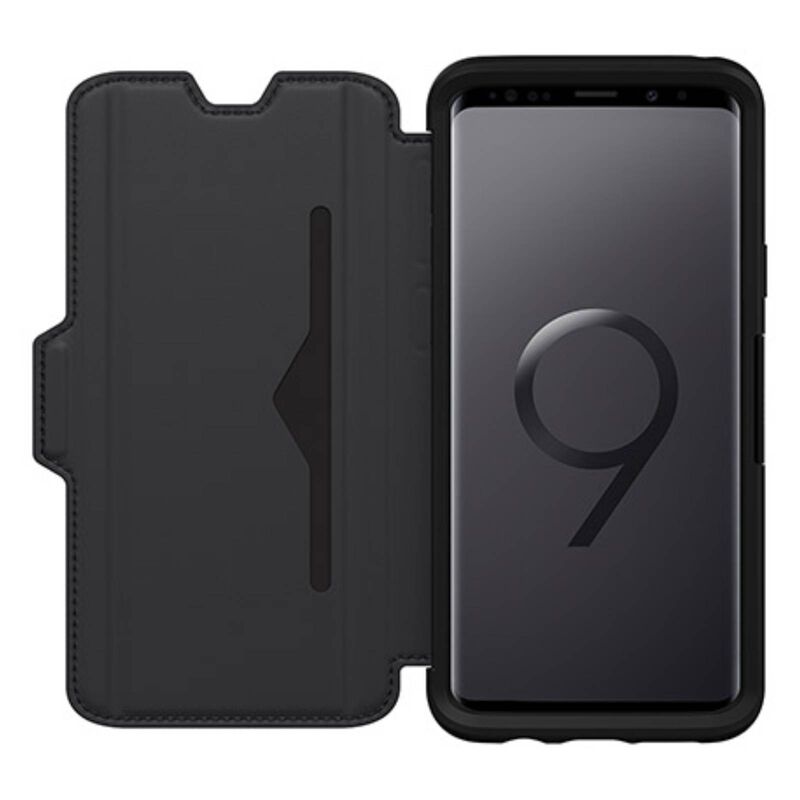 product image 1 - Galaxy S9+ Case Leather Folio