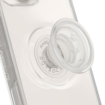 iPhone 14 Otter + Pop Symmetry Series Clear Antimicrobial Case