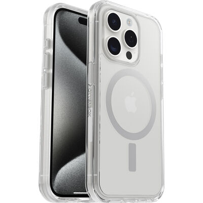 iPhone 15 Pro Schutzhülle | Symmetry Series Clear für MagSafe