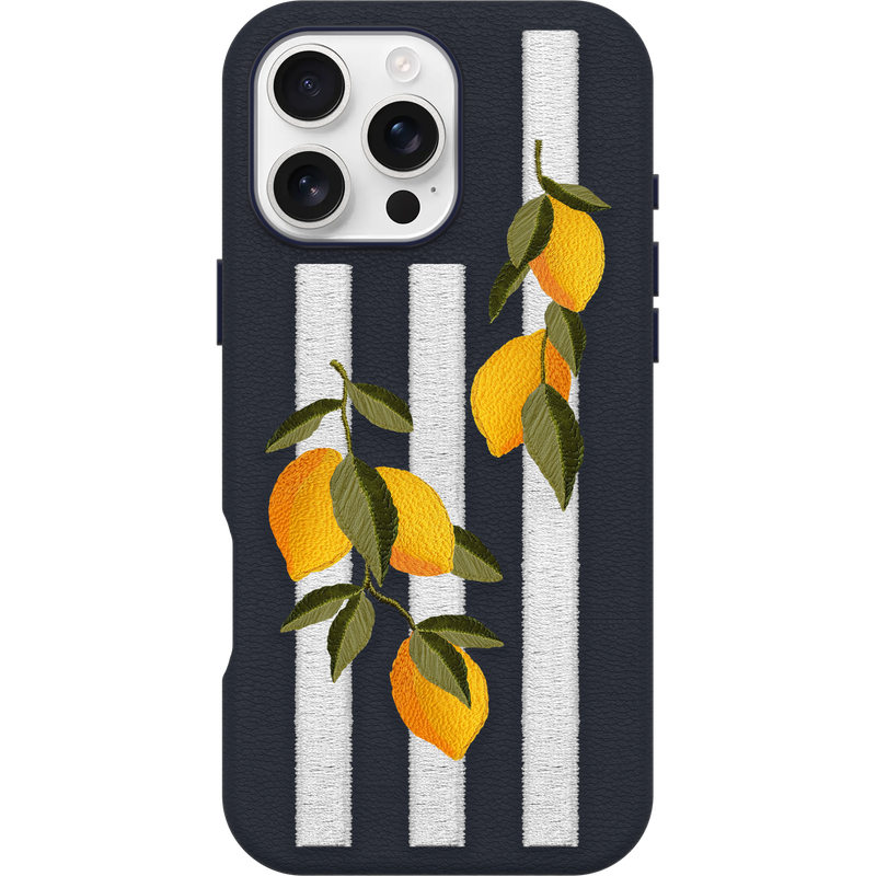 product image 2 - iPhone 16 Pro Max Case Symmetry Series Cactus Leather Embroidery