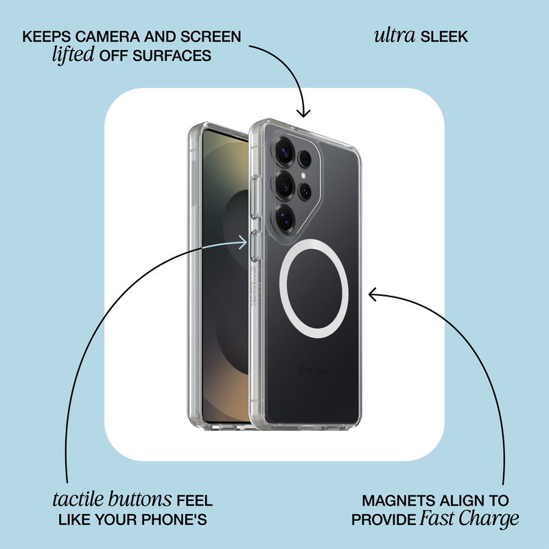 product image 5 - Galaxy S26 Case Symmetry Series Clear
