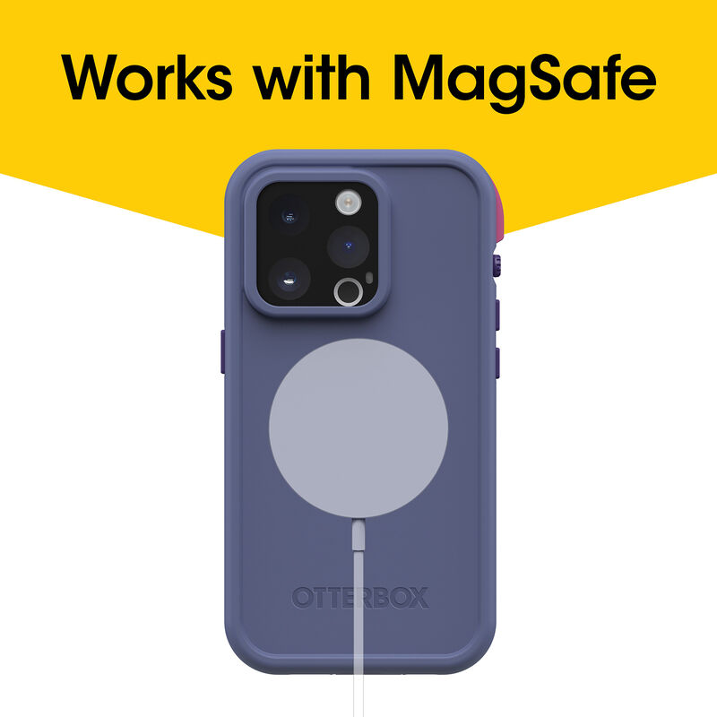 product image 2 - iPhone 14 Pro Waterproof Case OtterBox Frē Series for MagSafe