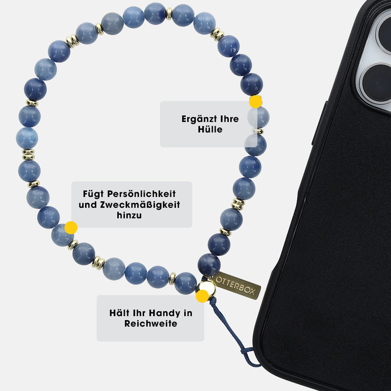 product image 3 - Attache pour coque OtterBox Dragonne perlée