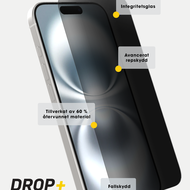 product image 3 - iPhone 16 Pro Max Skärmskydd Premium Pro Glass Privacy Guard